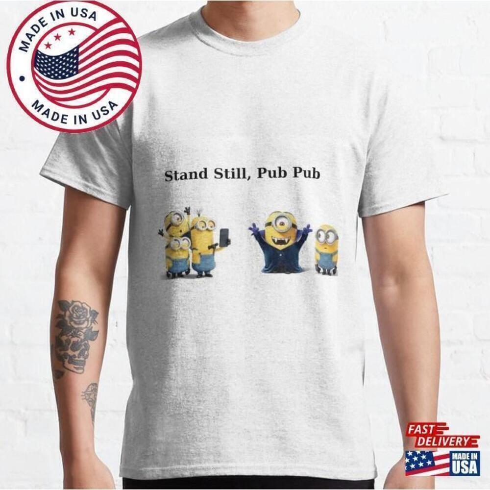 Stand Still Minimal Aesthetic Quote Graphic Unisex T-Shirt